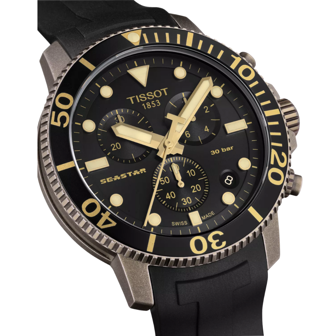 Montre chronographe Tissot Seastar 1000 pour homme - T120.417.37.051.01