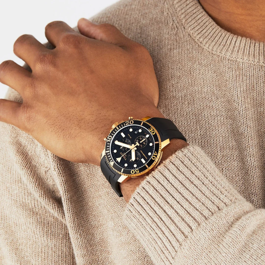 Montre chronographe Tissot Seastar 1000 pour homme - T120.417.37.051.01