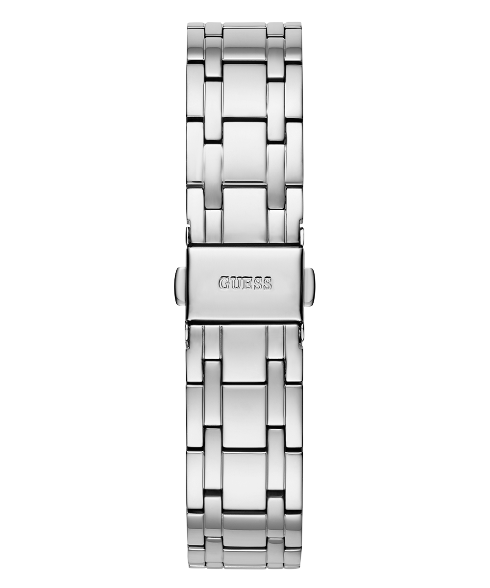 GUESS Ladies Silver Tone Analog Watch