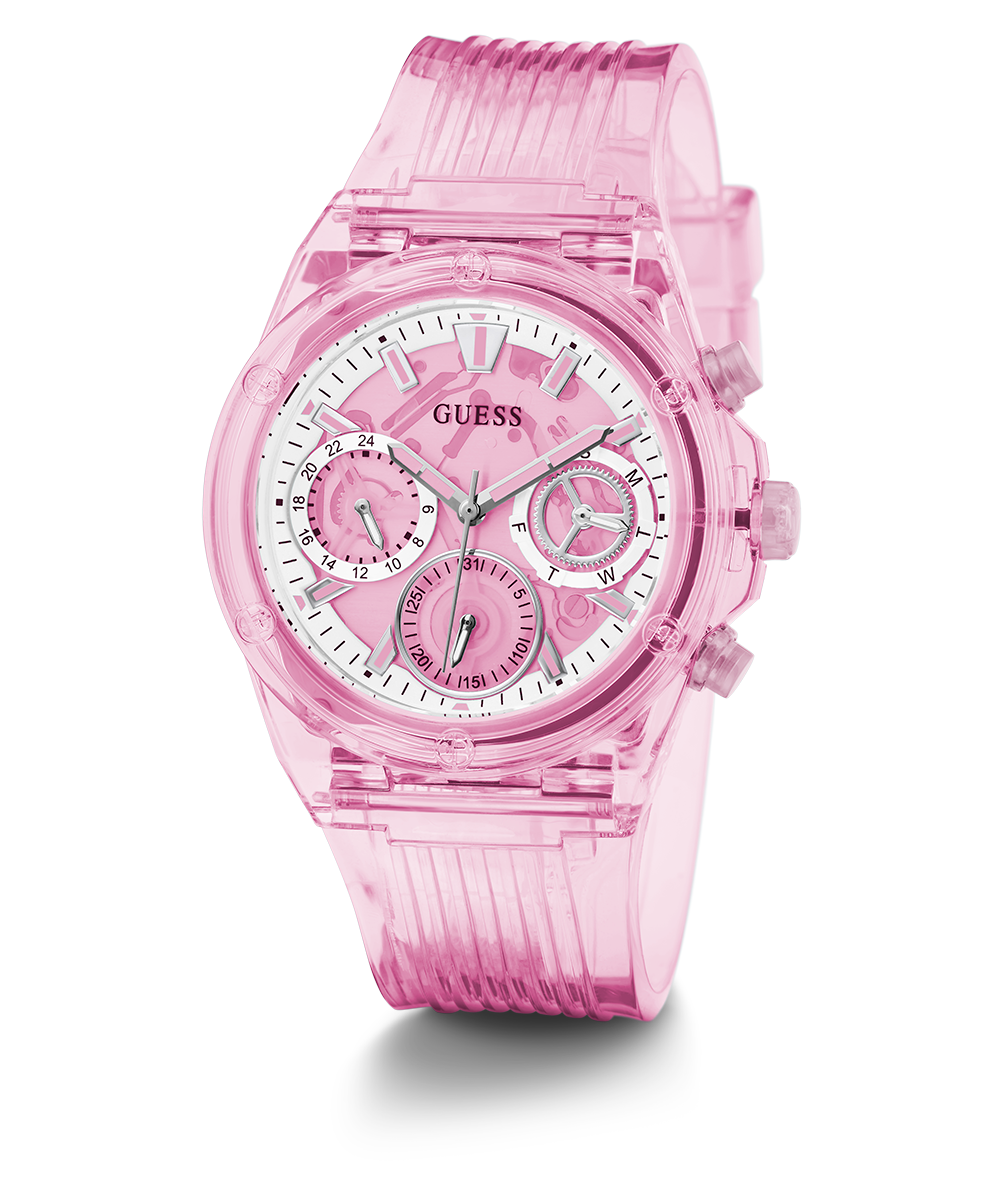 ECO-FRIENDLY PINK BIO-BASED WATCH