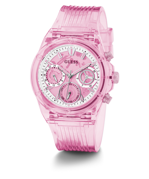 ECO-FRIENDLY PINK BIO-BASED WATCH