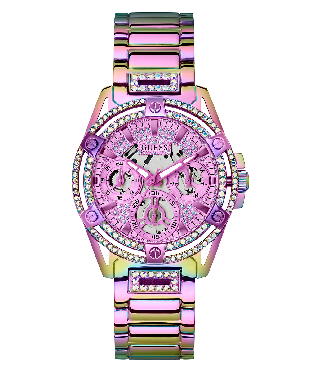GUESS Ladies Iridescent Multi-function Watch