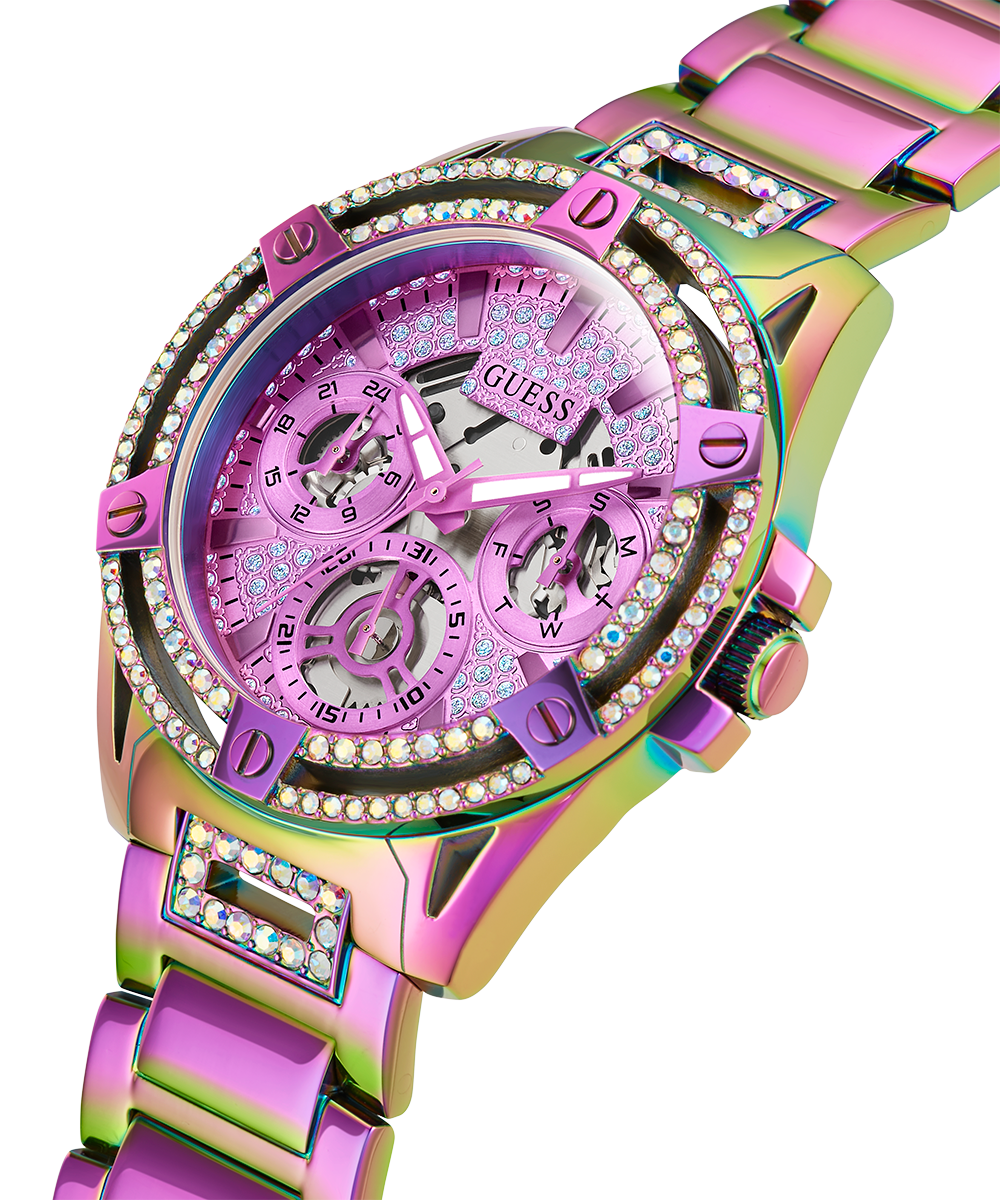 GUESS Ladies Iridescent Multi-function Watch