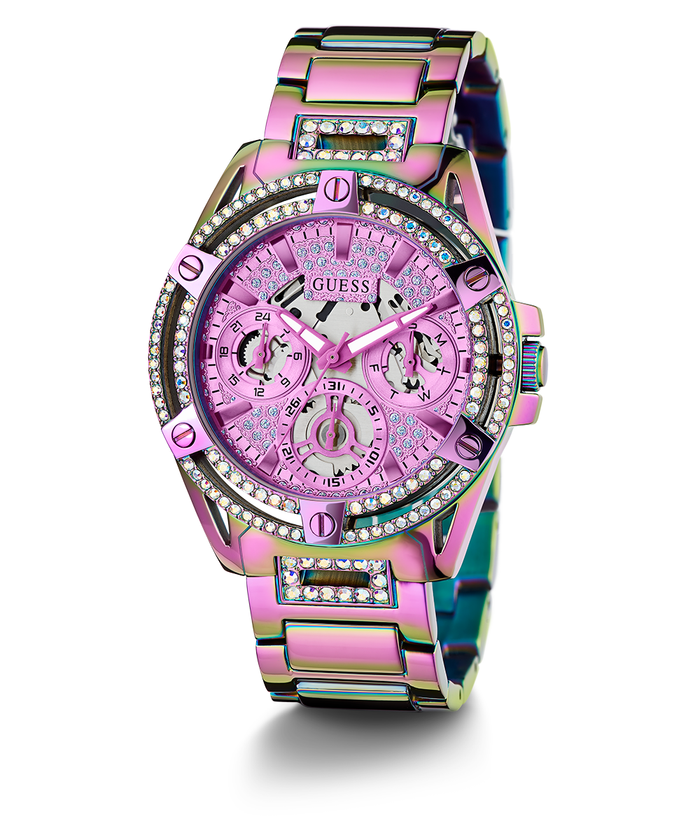 GUESS Ladies Iridescent Multi-function Watch