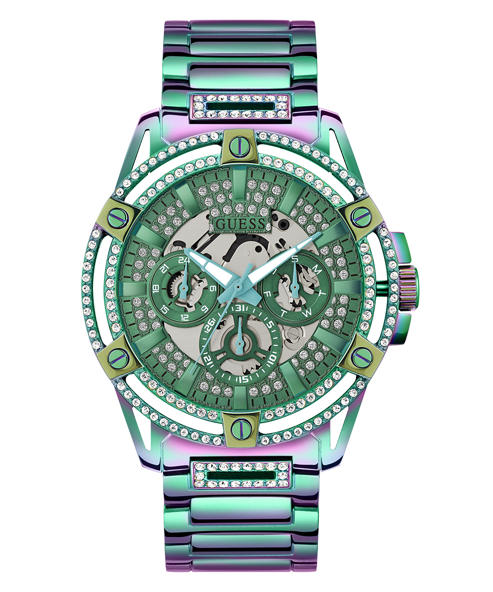 GUESS Mens Iridescent Multi-function Watch