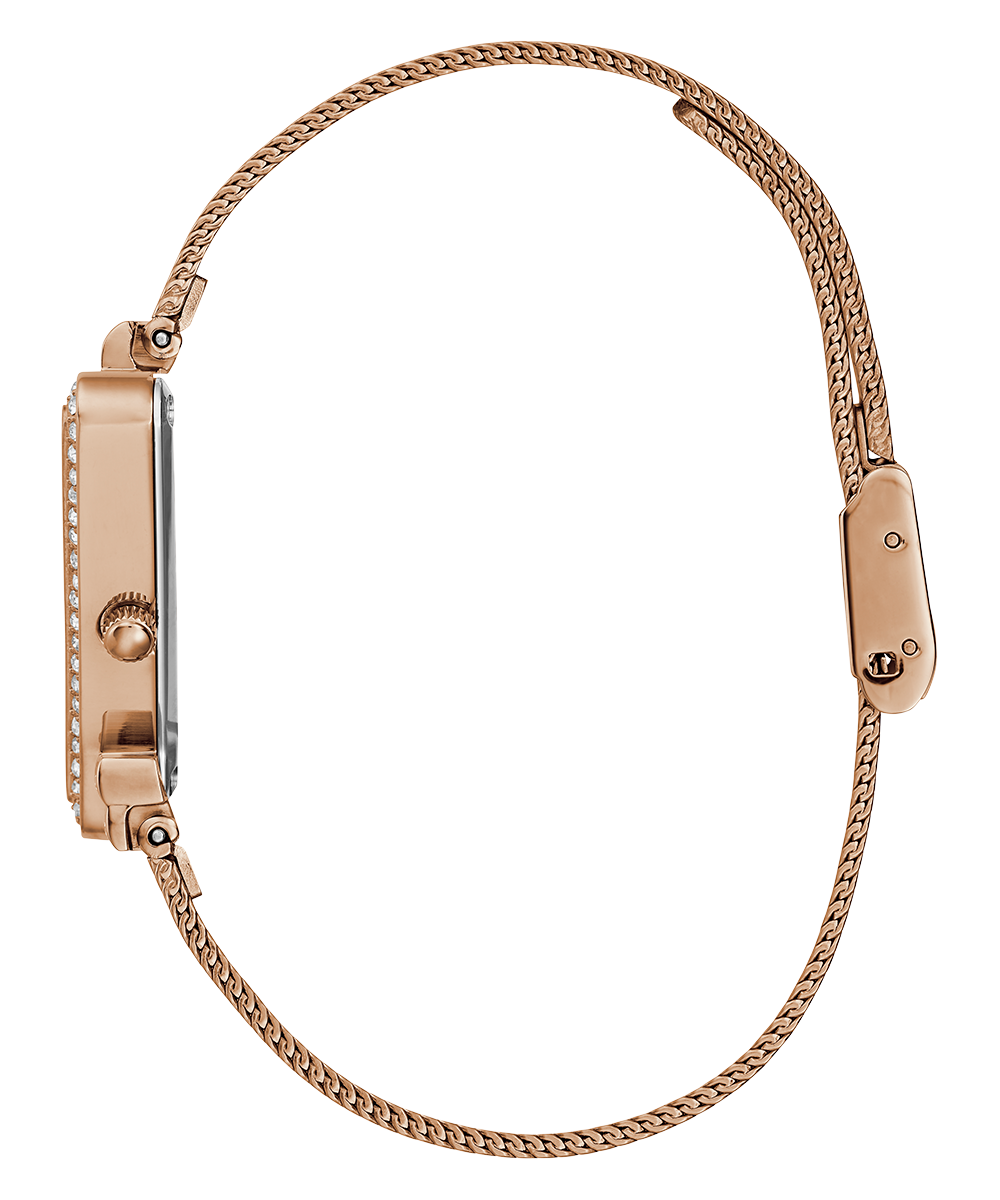GUESS Ladies Rose Gold Tone Analog Watch