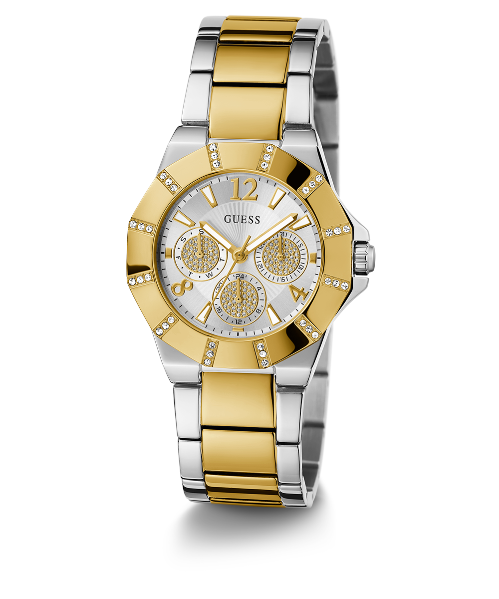 GUESS Ladies 2-Tone Multi-function Watch