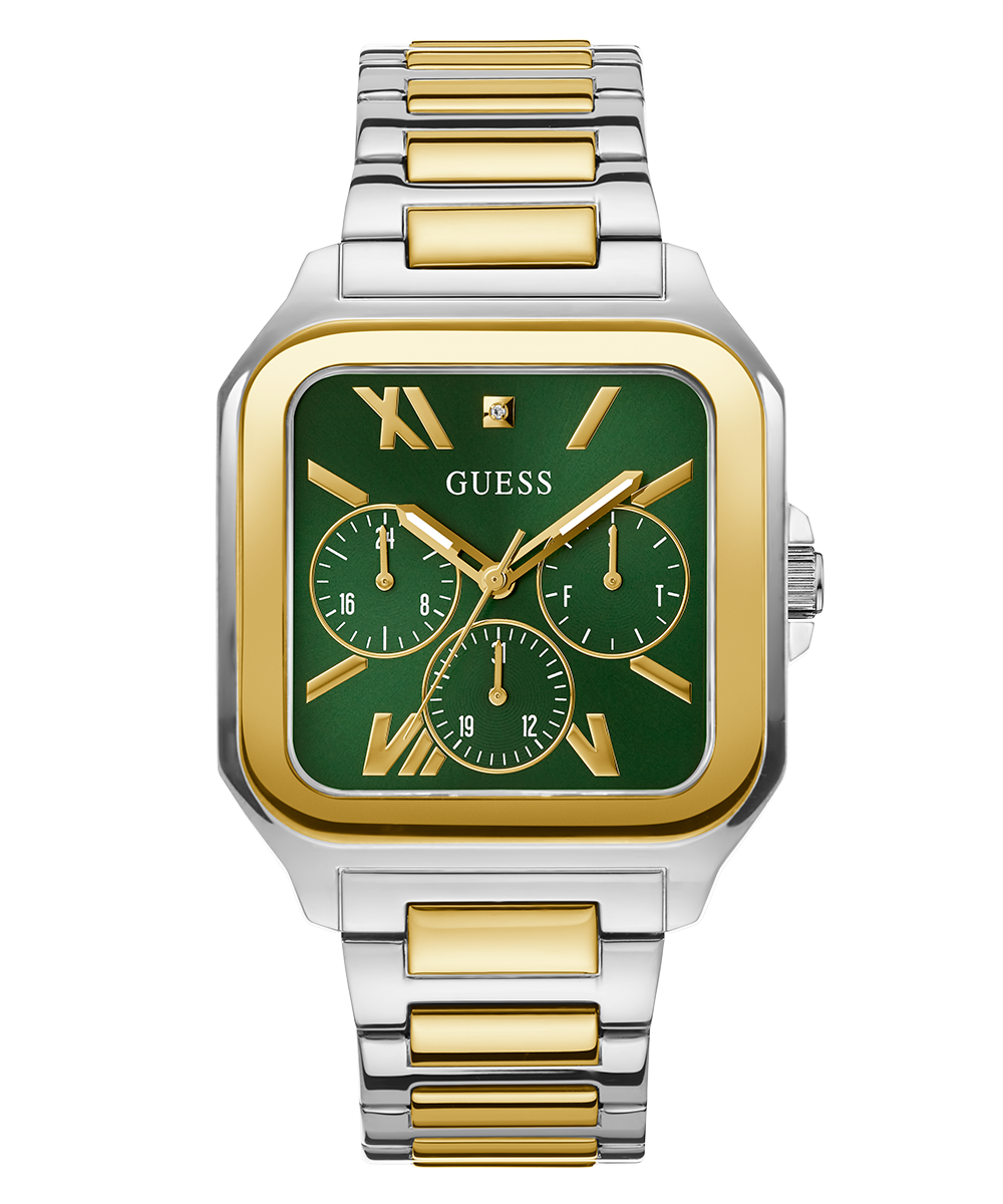 GUESS Mens 2-Tone Multi-function Watch