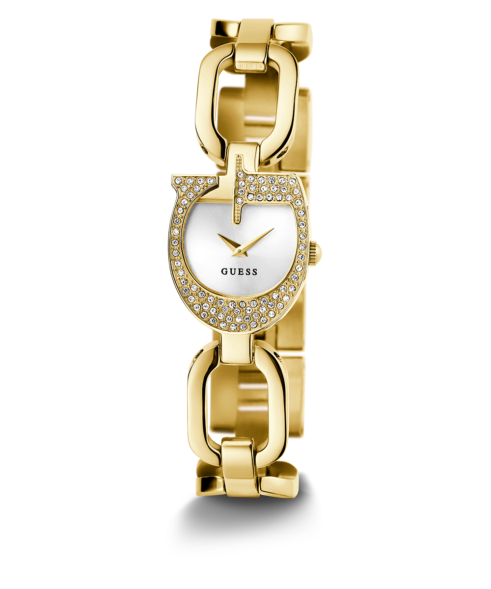 GUESS Ladies Gold Tone Analog Watch