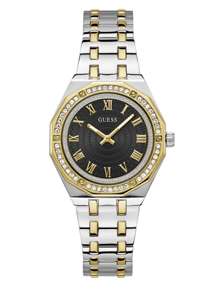 Gold and Silver-Tone Analog Watch
